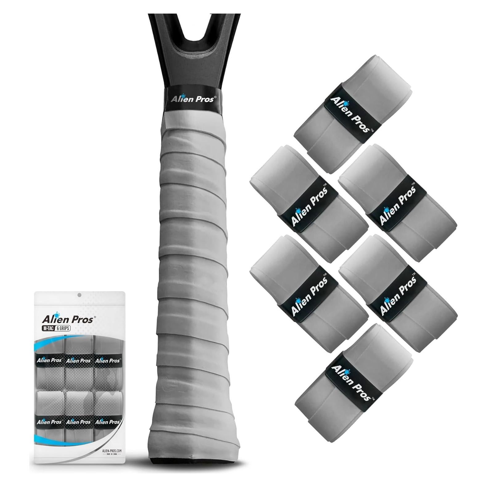 Cinta de Agarre para Raqueta de Tenis Alien Pros M-Tac 6 Unidades