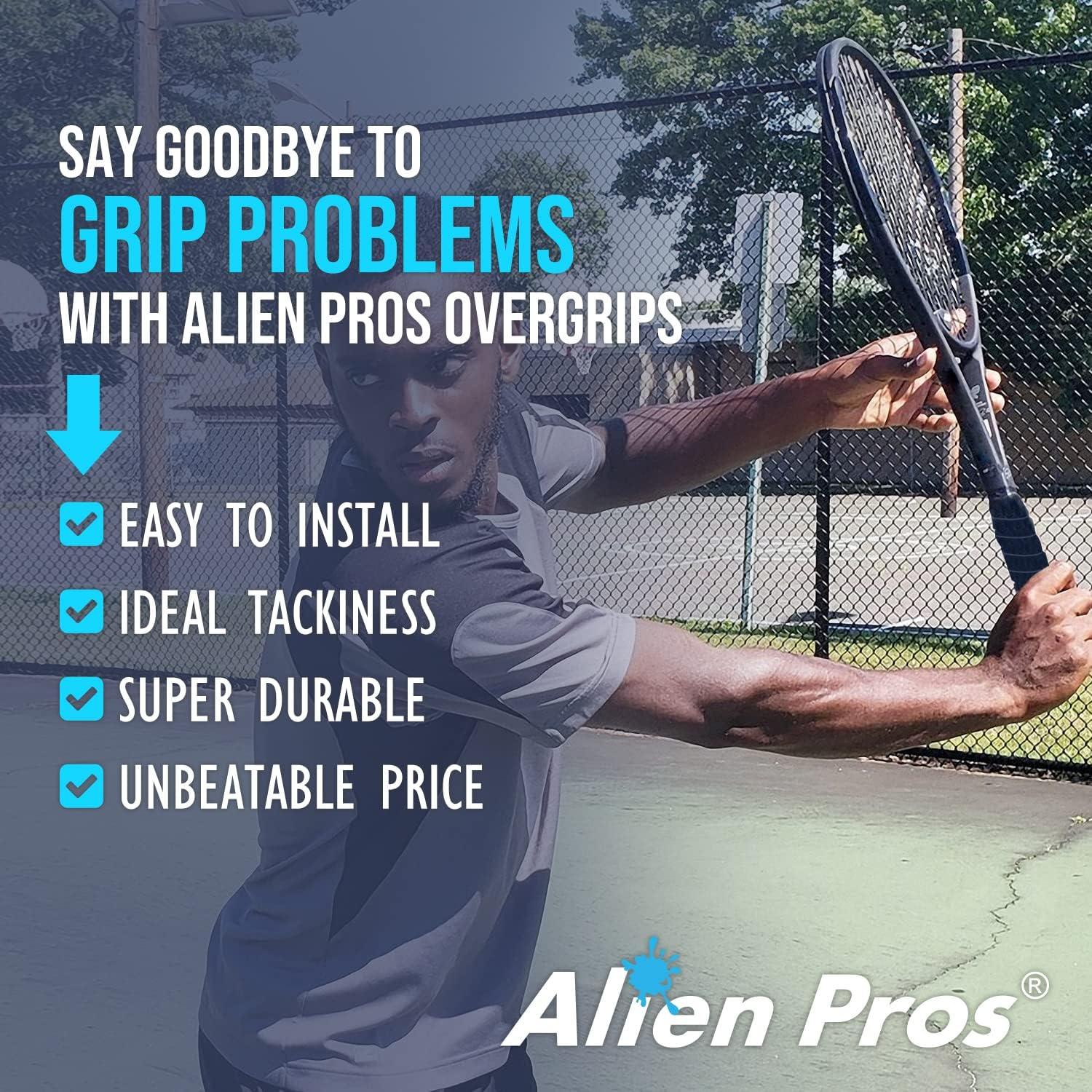 Cinta de Agarre para Raqueta de Tenis Alien Pros M-Tac 6 Unidades