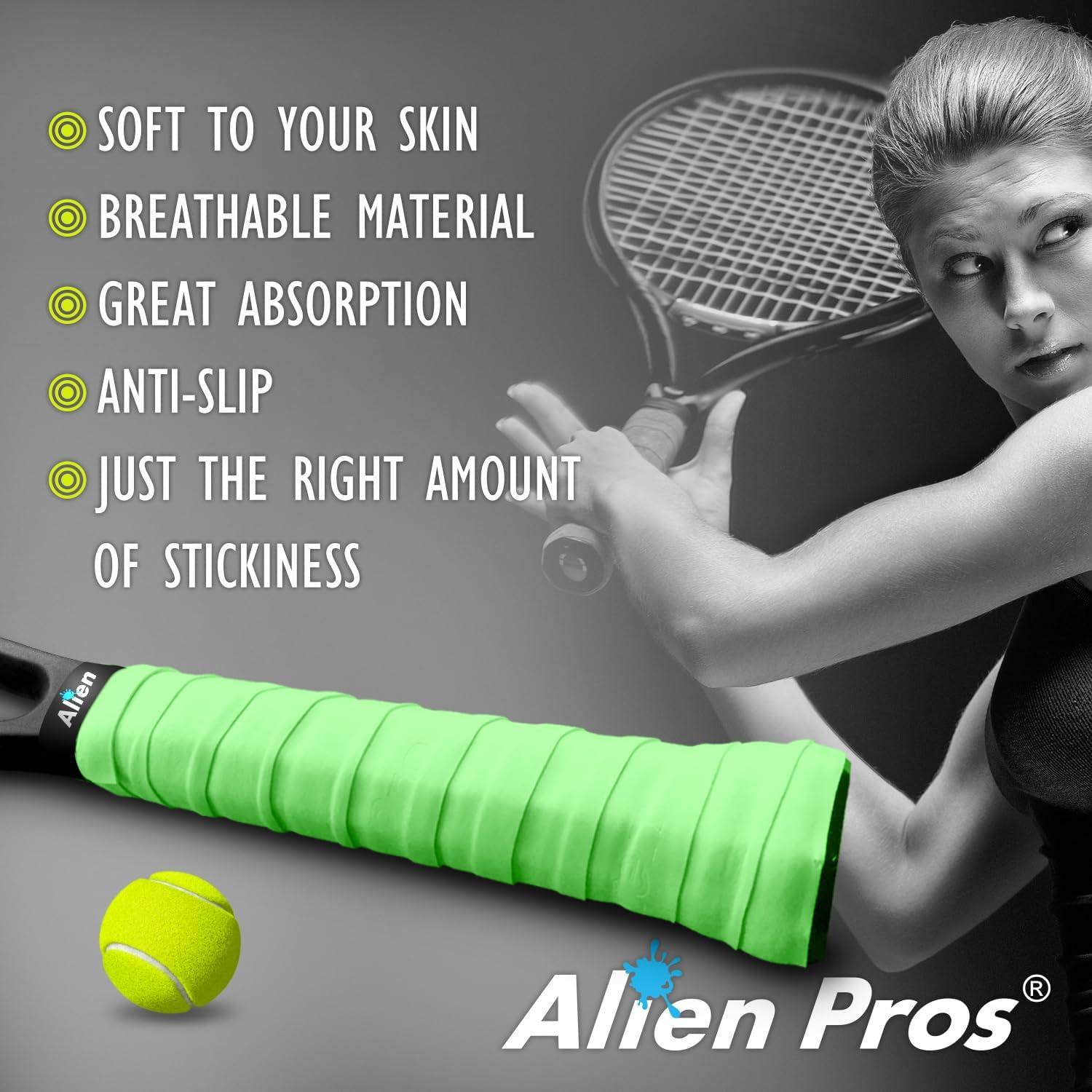 Cinta de Agarre para Raqueta de Tenis Alien Pros M-Tac 6 Unidades