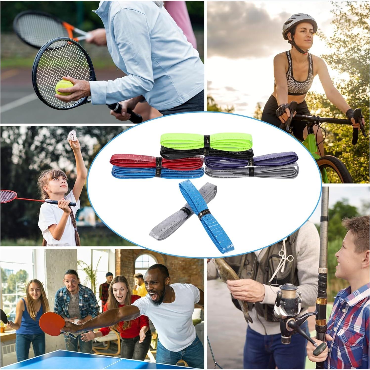 24 Overgrips Antideslizantes Lemecima para Raquetas de Tenis