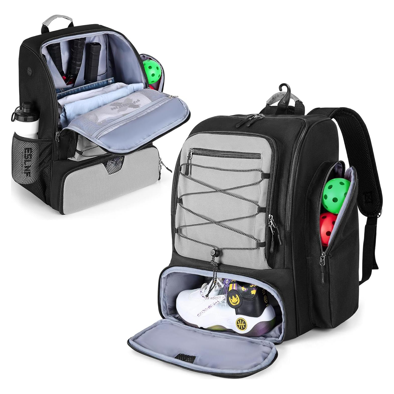 Mochila de Pickleball GOBUROS para 4 Palas y Zapatos