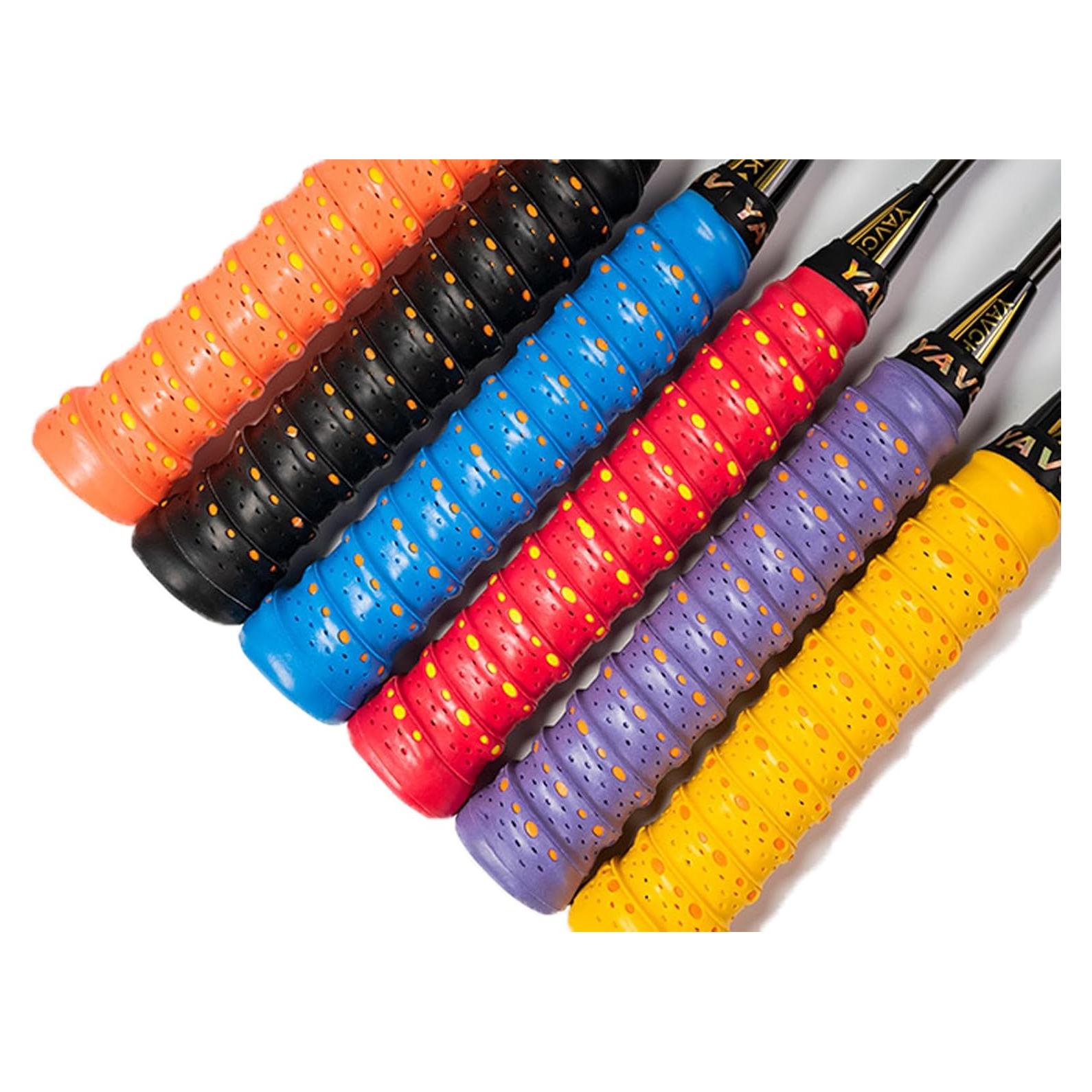 Empuñaduras de Racket YMETECH Cinta Antideslizante 6 Piezas