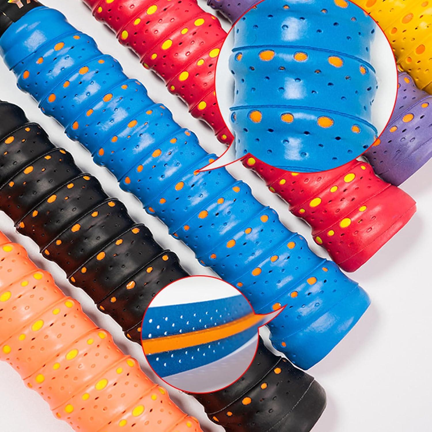 Empuñaduras de Racket YMETECH Cinta Antideslizante 6 Piezas