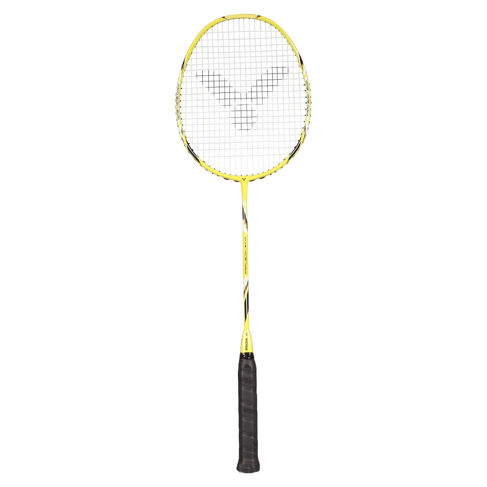 Raqueta de Bádminton Victor VICTEC Control Amarillo Plata 4 Grip