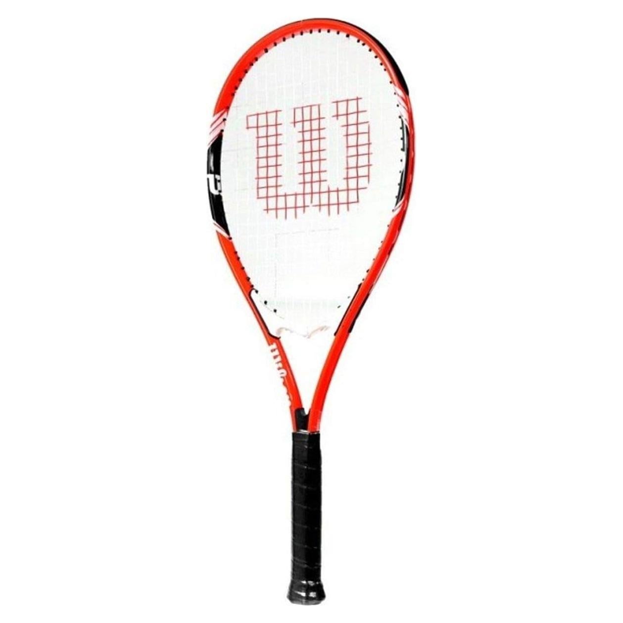 Raqueta de Tenis Wilson Federer 27" (68.6 cm) Adultos Rojo/Blanco/Negro