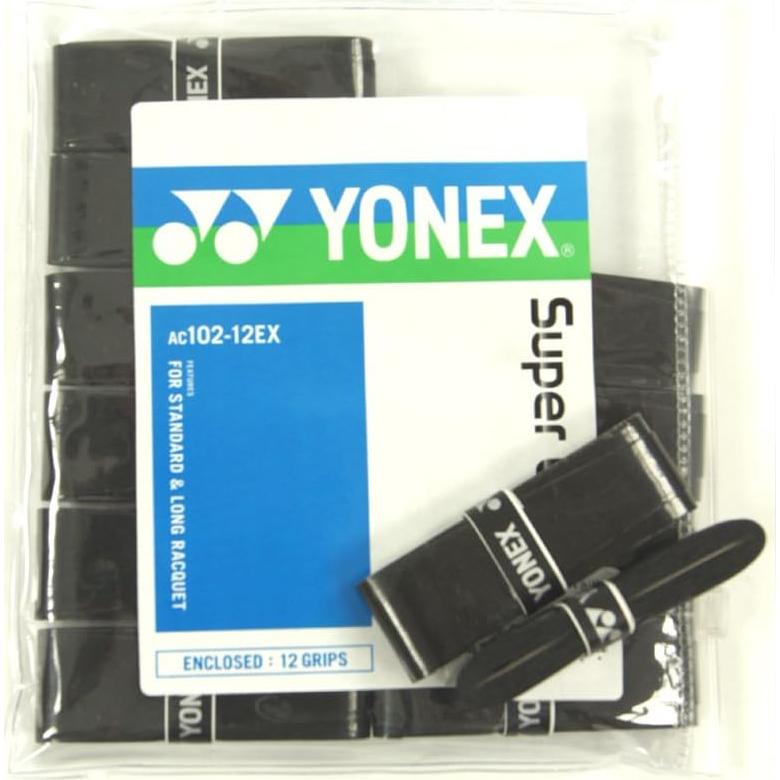 Overgrip Yonex Super Grap 30 Pack Negro/Blanco 0.6mm