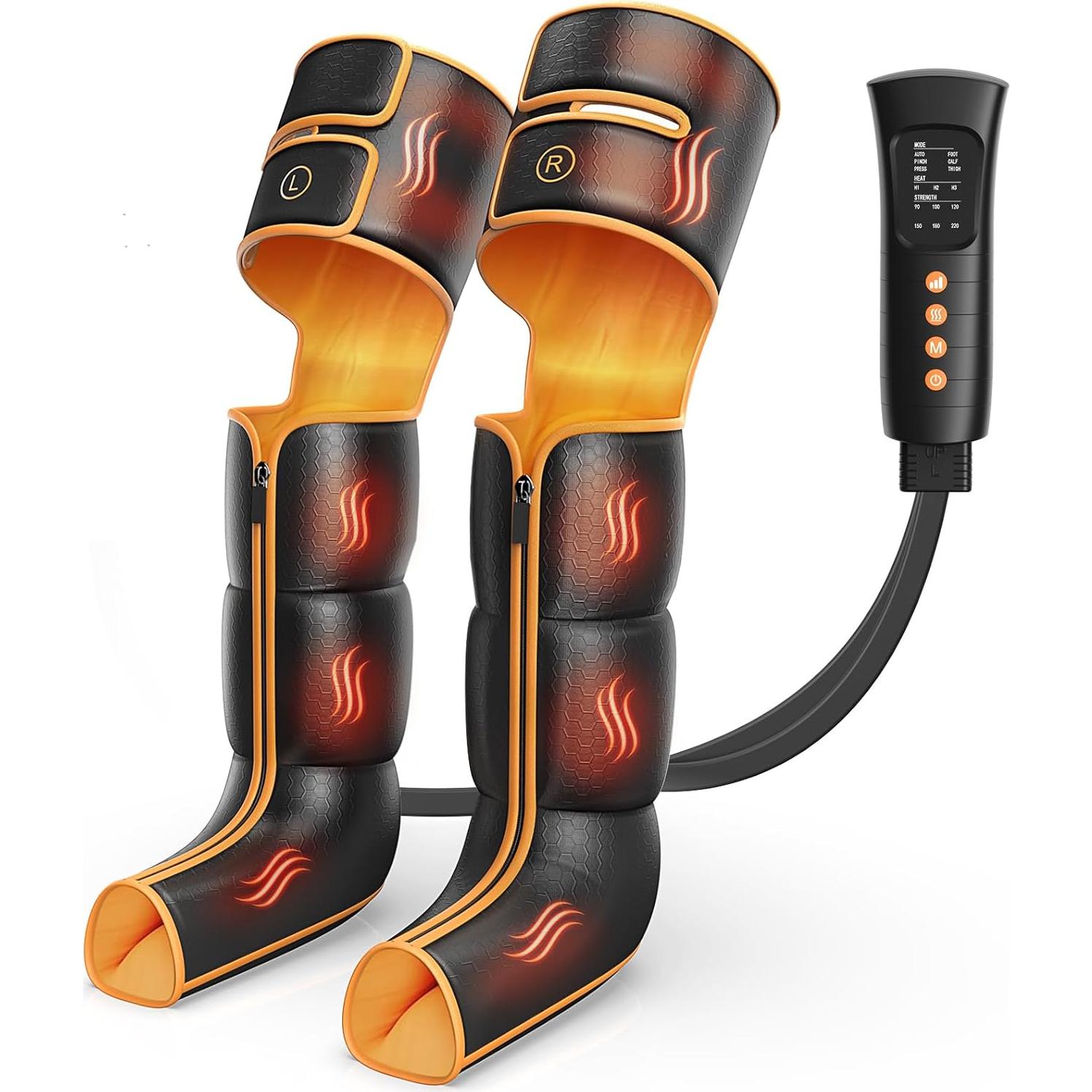 Masajeador de Piernas con Calor y Compresión Xiamen FE-7204B