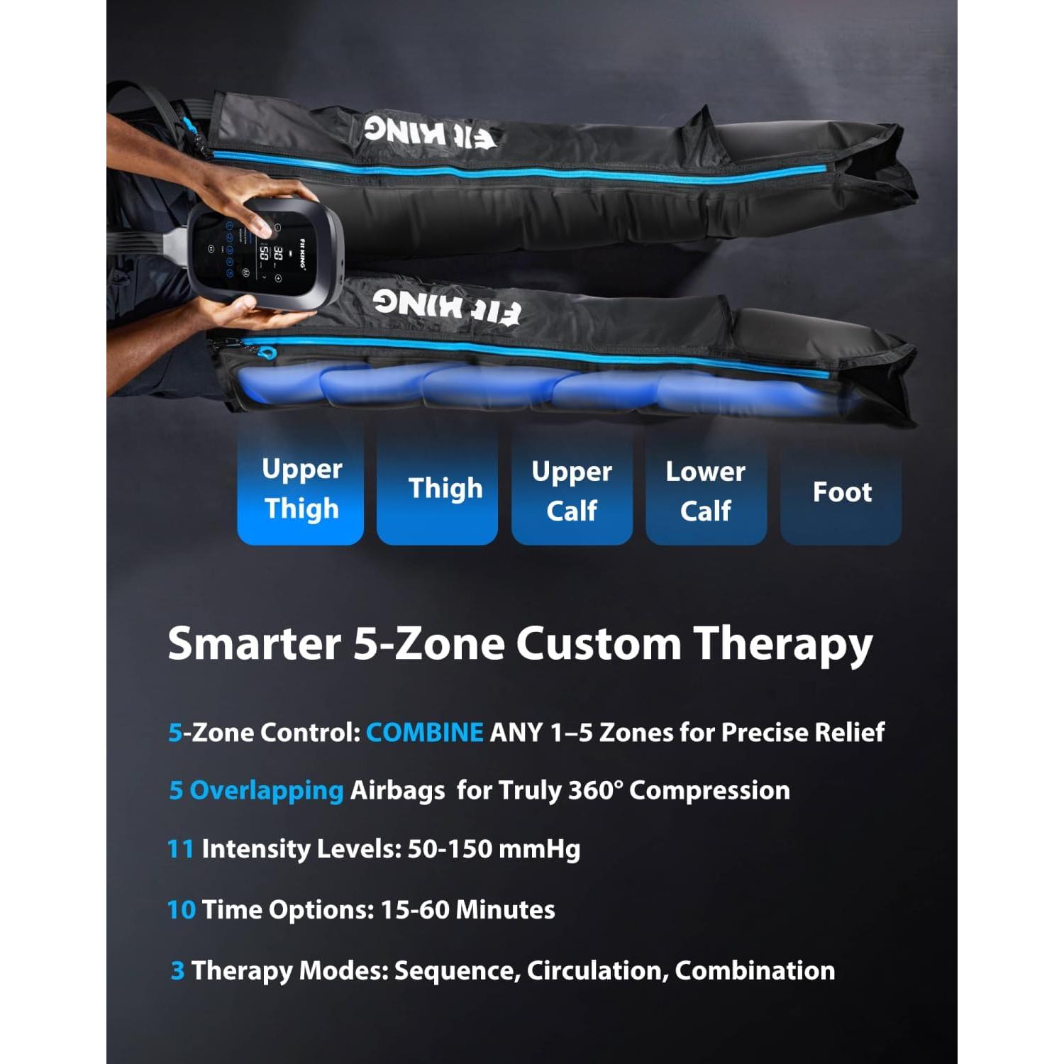 Botas de Compresión FIT KING FT-115A Mediana para Recuperación