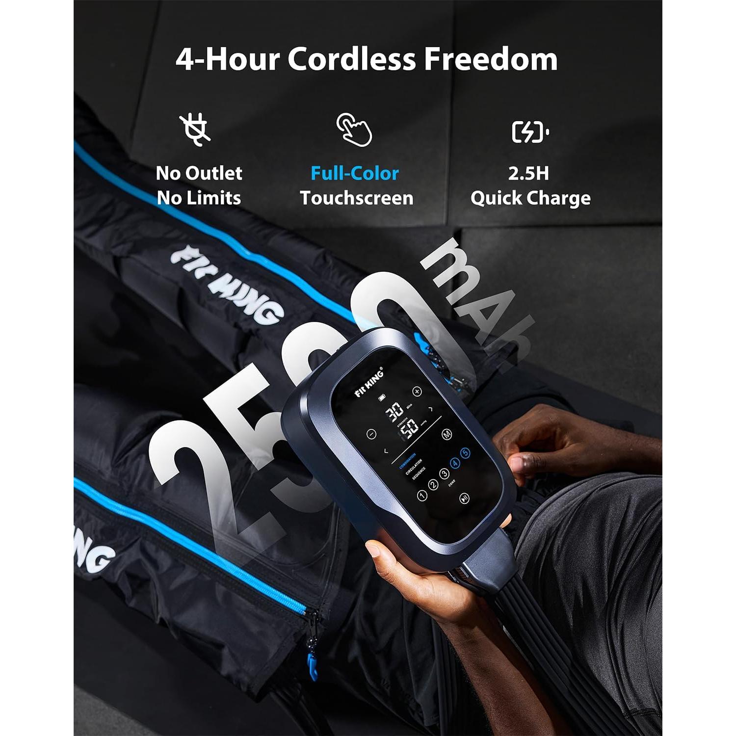 Botas de Compresión FIT KING FT-115A Mediana para Recuperación