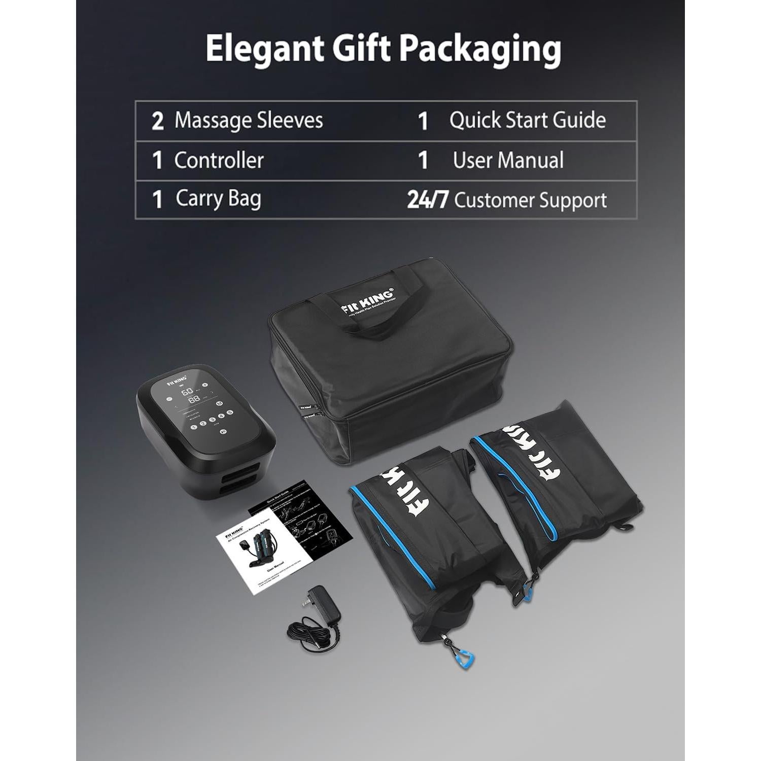 Botas de Compresión FIT KING FT-115A Mediana para Recuperación