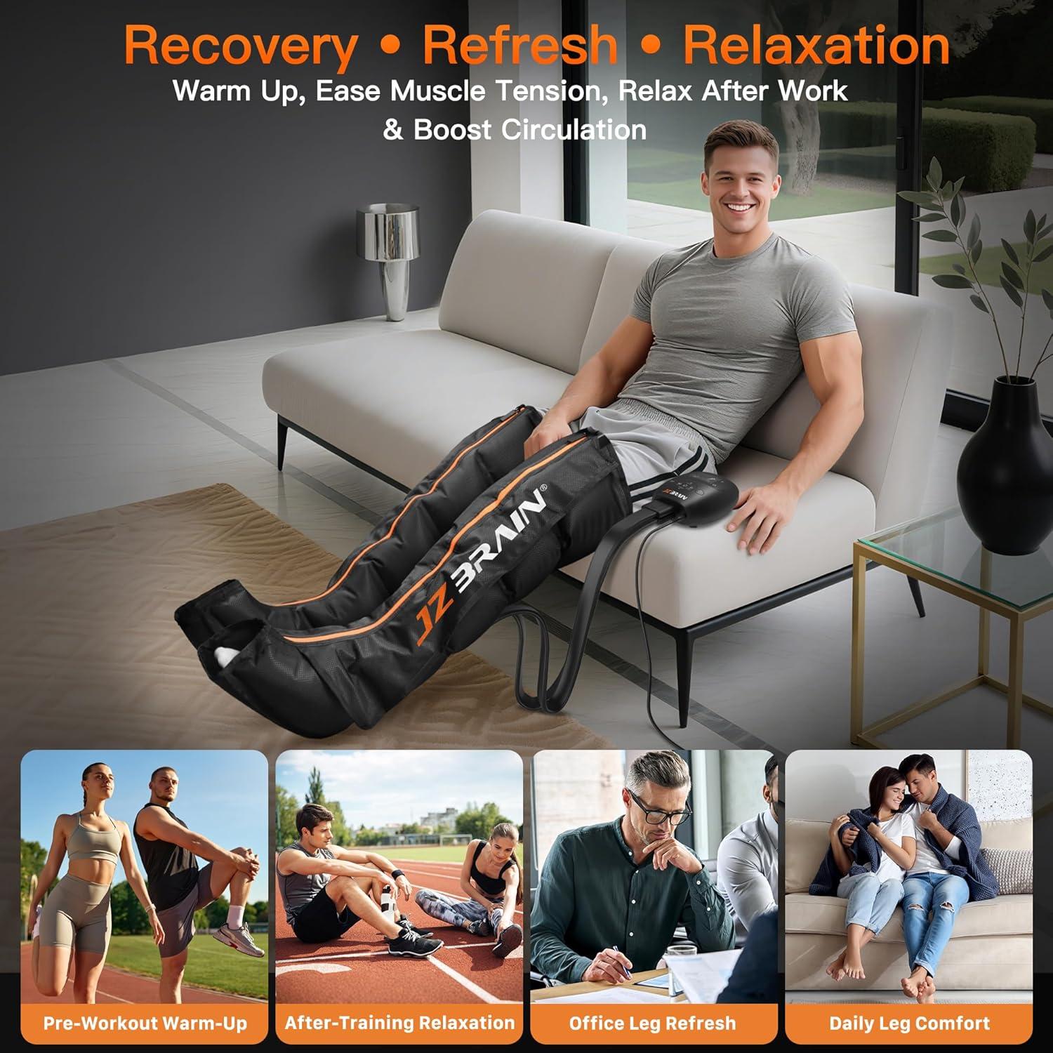 Botas de Compresión Secuencial Profesionales Healthpal Mediano