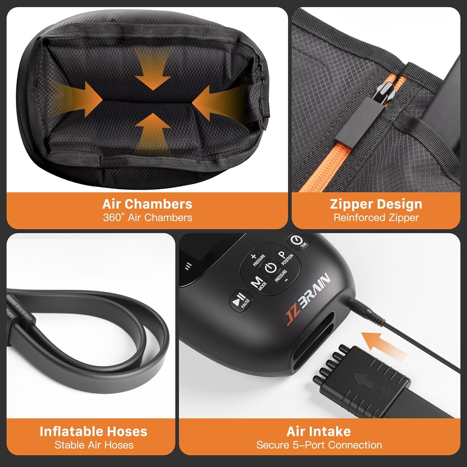 Botas de Compresión Secuencial Profesionales Healthpal Mediano