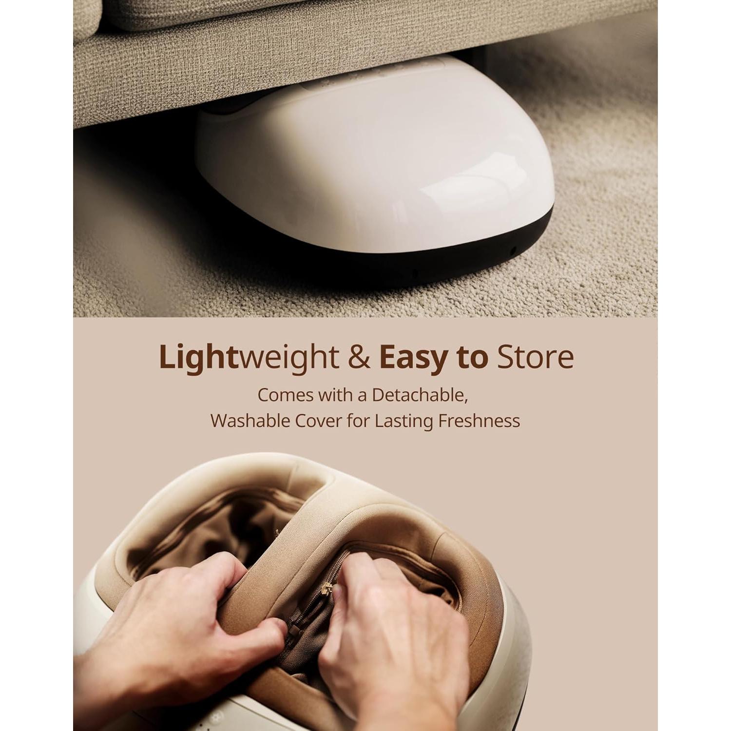 Máquina de Masaje para Pies Shiatsu Beirelaxed 3 Niveles Calor