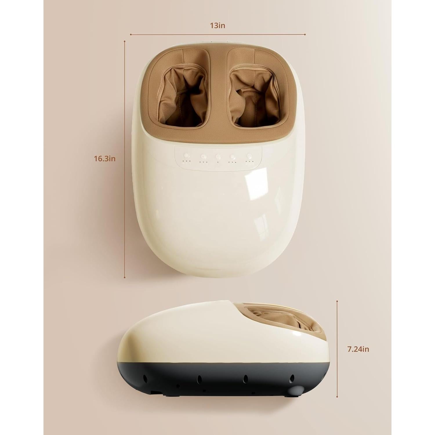 Máquina de Masaje para Pies Shiatsu Beirelaxed 3 Niveles Calor