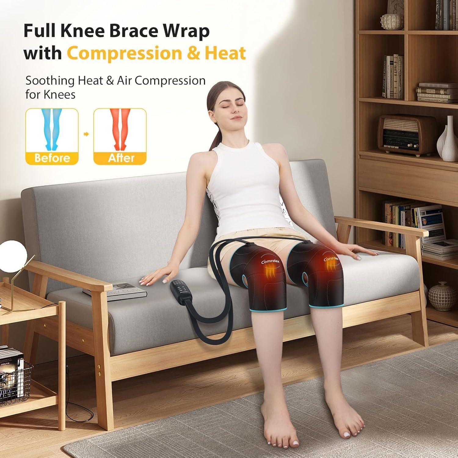 Masajeador de Rodilla con Calor y Compresión ZHANGZHOU 3 Niveles