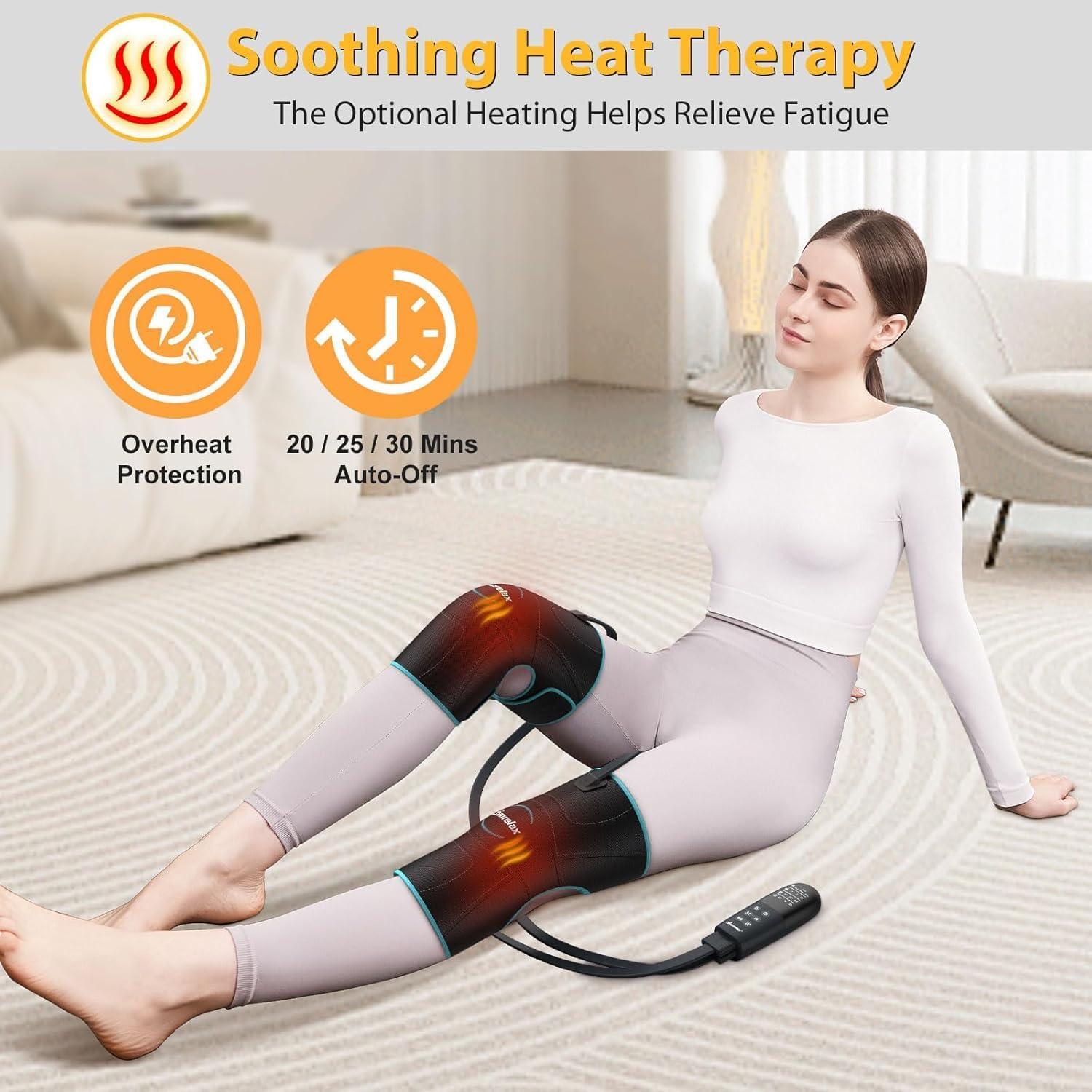 Masajeador de Rodilla con Calor y Compresión ZHANGZHOU 3 Niveles