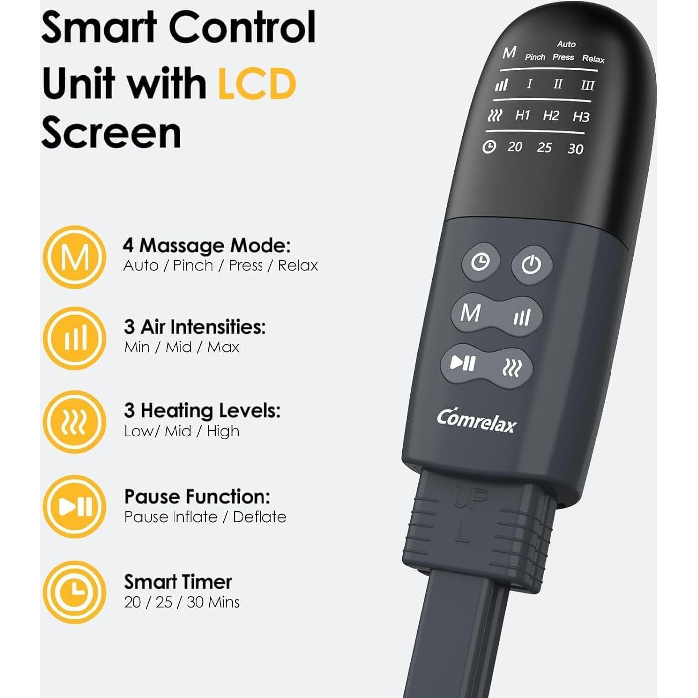 Masajeador de Rodilla con Calor y Compresión ZHANGZHOU 3 Niveles