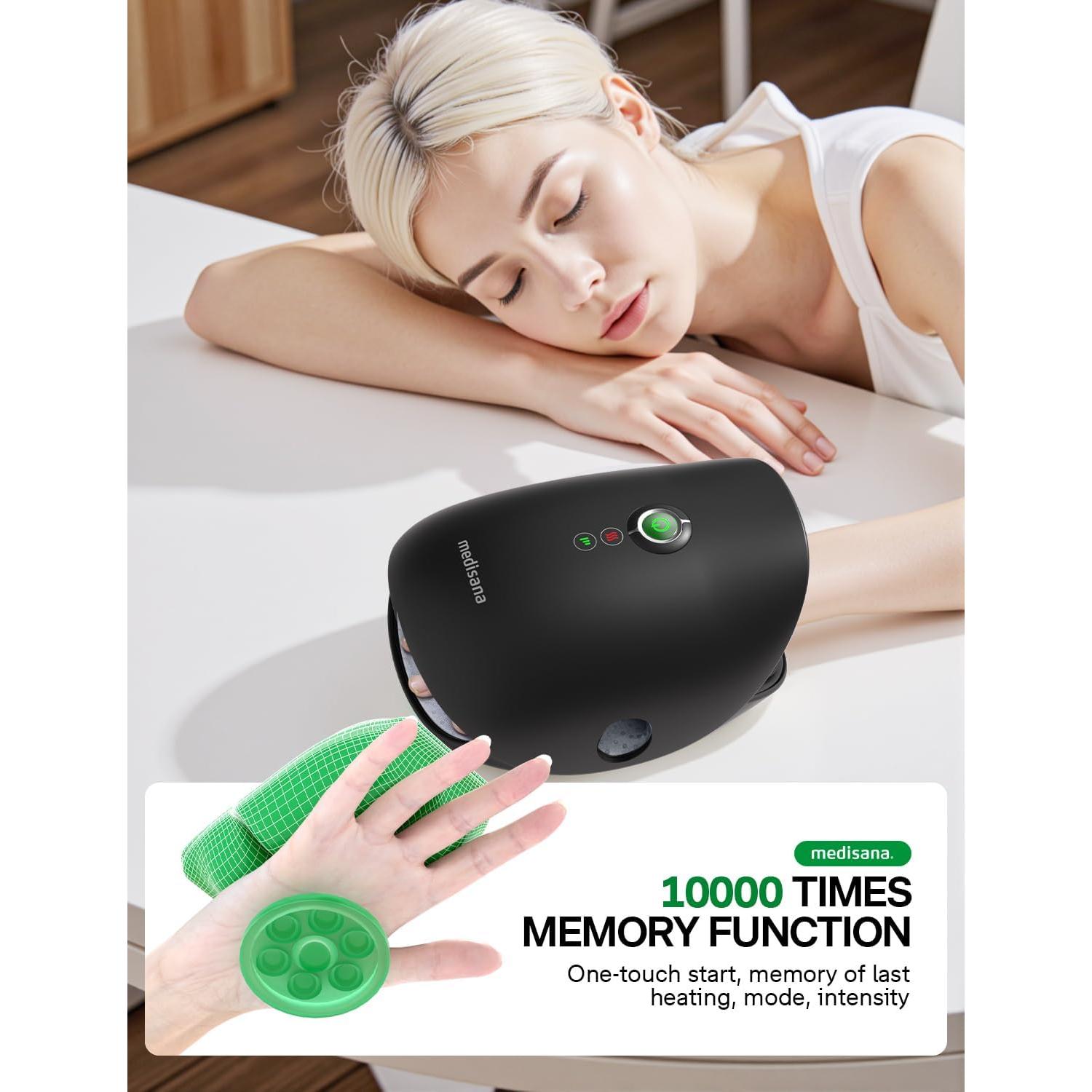 Masajeador de Mano Medisana HM 305B Inalámbrico con Calor