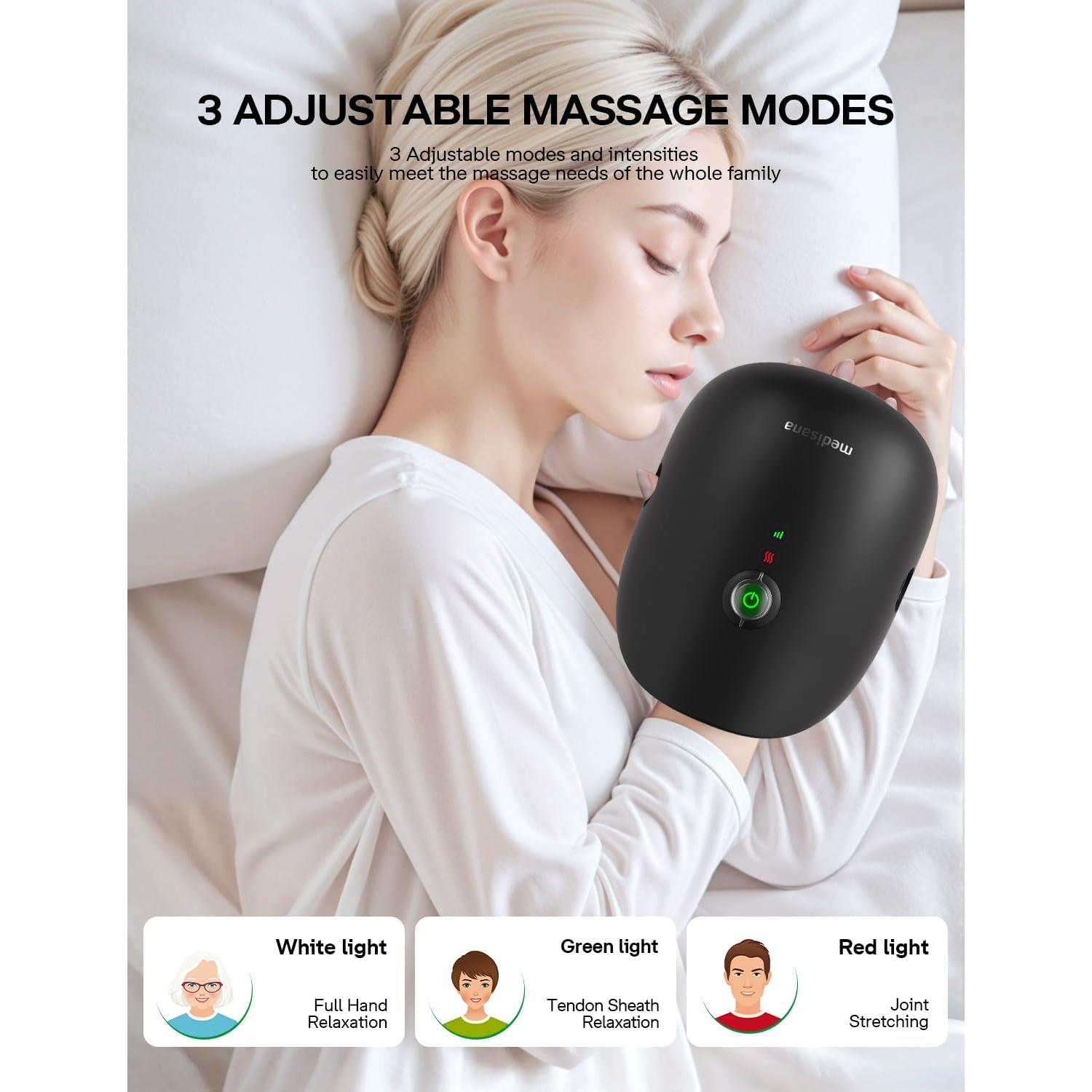 Masajeador de Mano Medisana HM 305B Inalámbrico con Calor