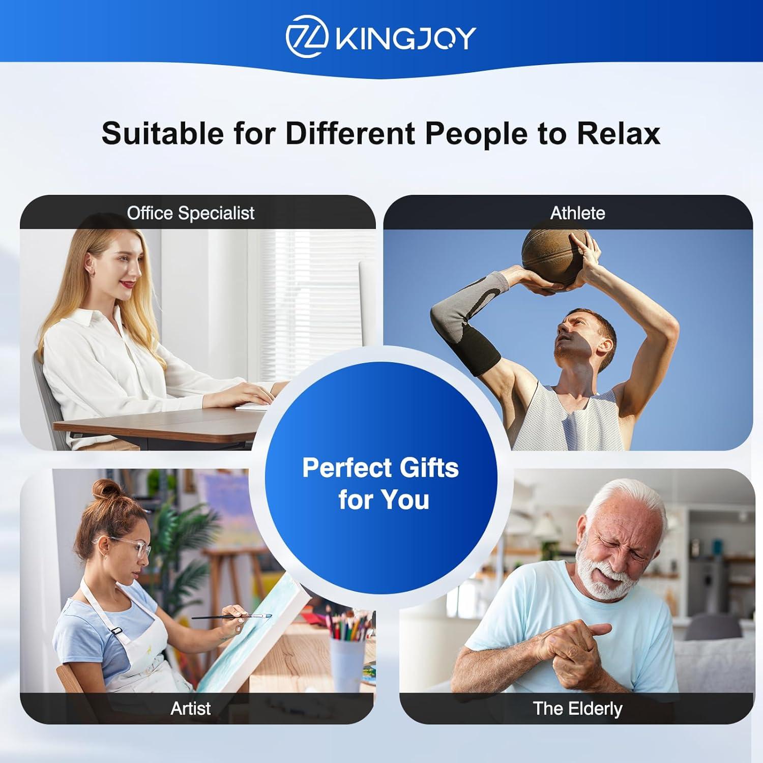 Masajador de Manos KINGJOY F7 con Calor y Compresión 3D