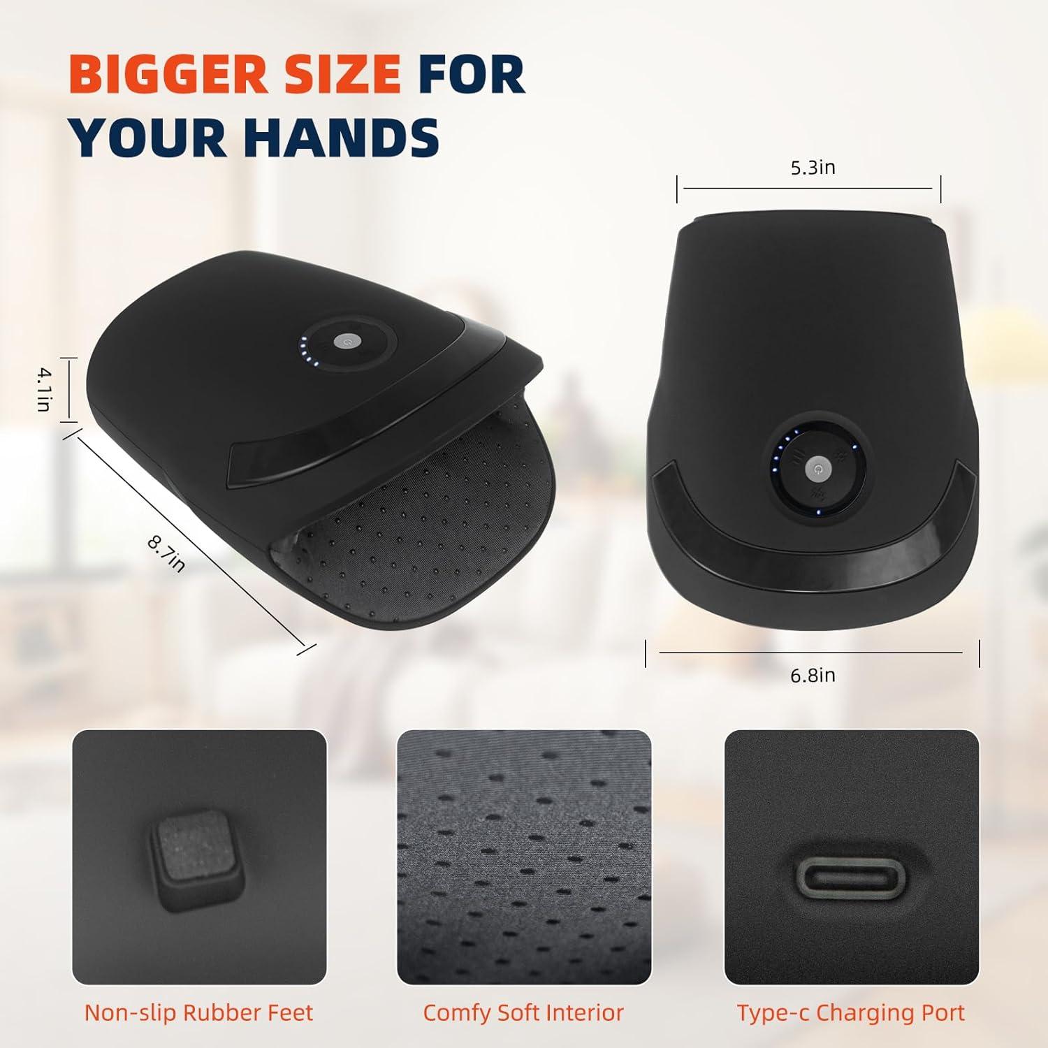 Masajeador de Manos Eléctrico ZhanHao con Calor y Compresión