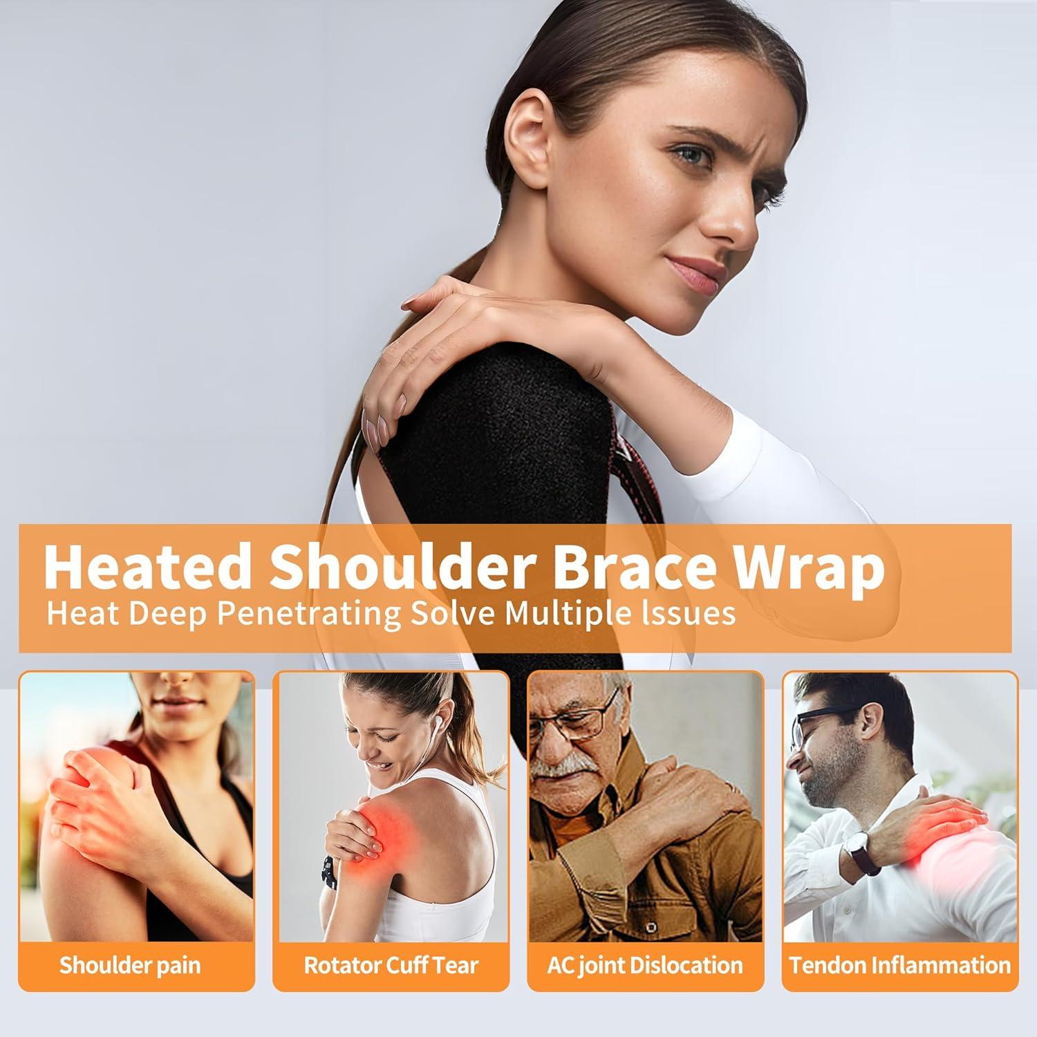 Almohadilla Térmica ZRBWM E18 para Hombro y Codo con Calor