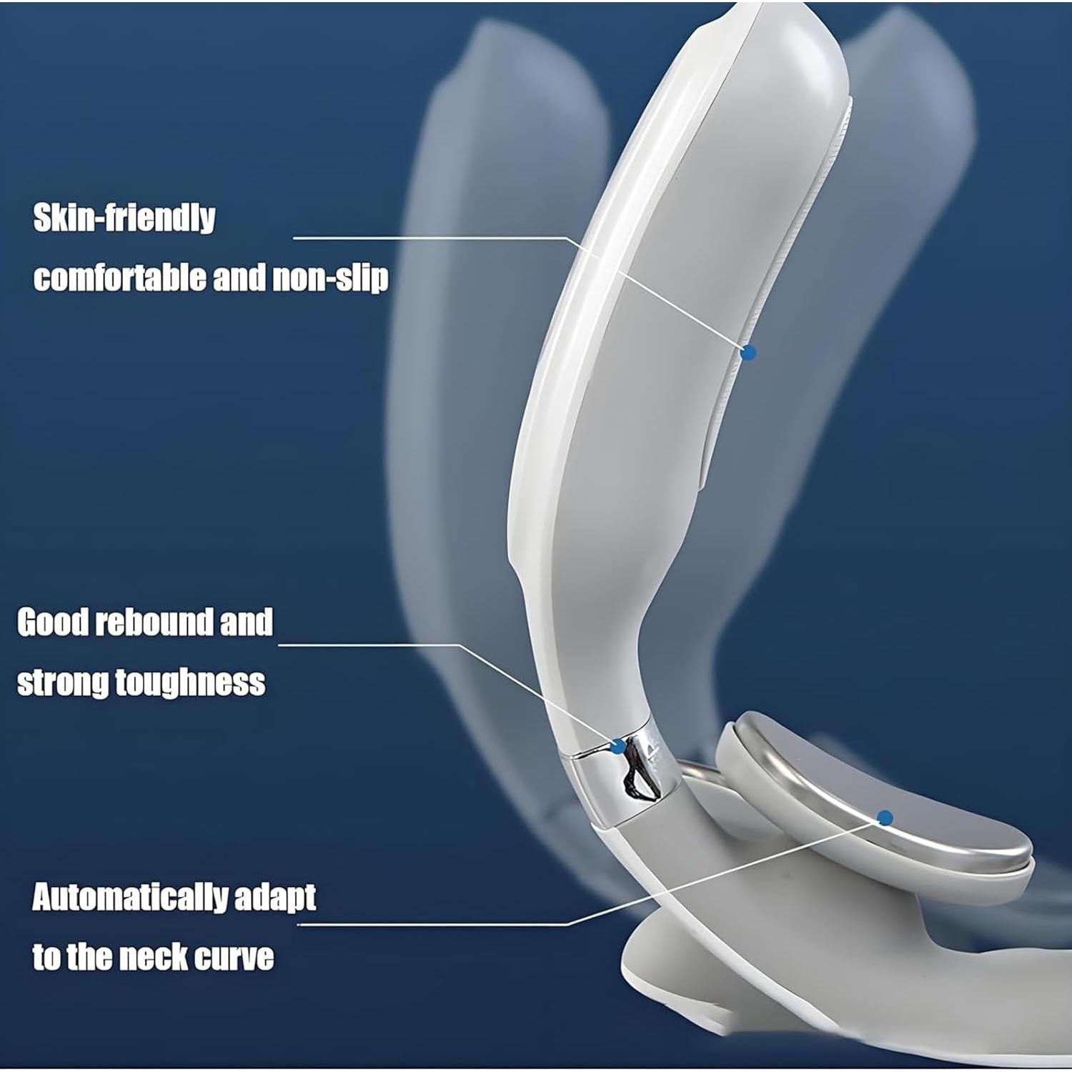 Masajeador de Cuello Vitality Magic Pro 2.0 - 4 Nodos, 6 Modos