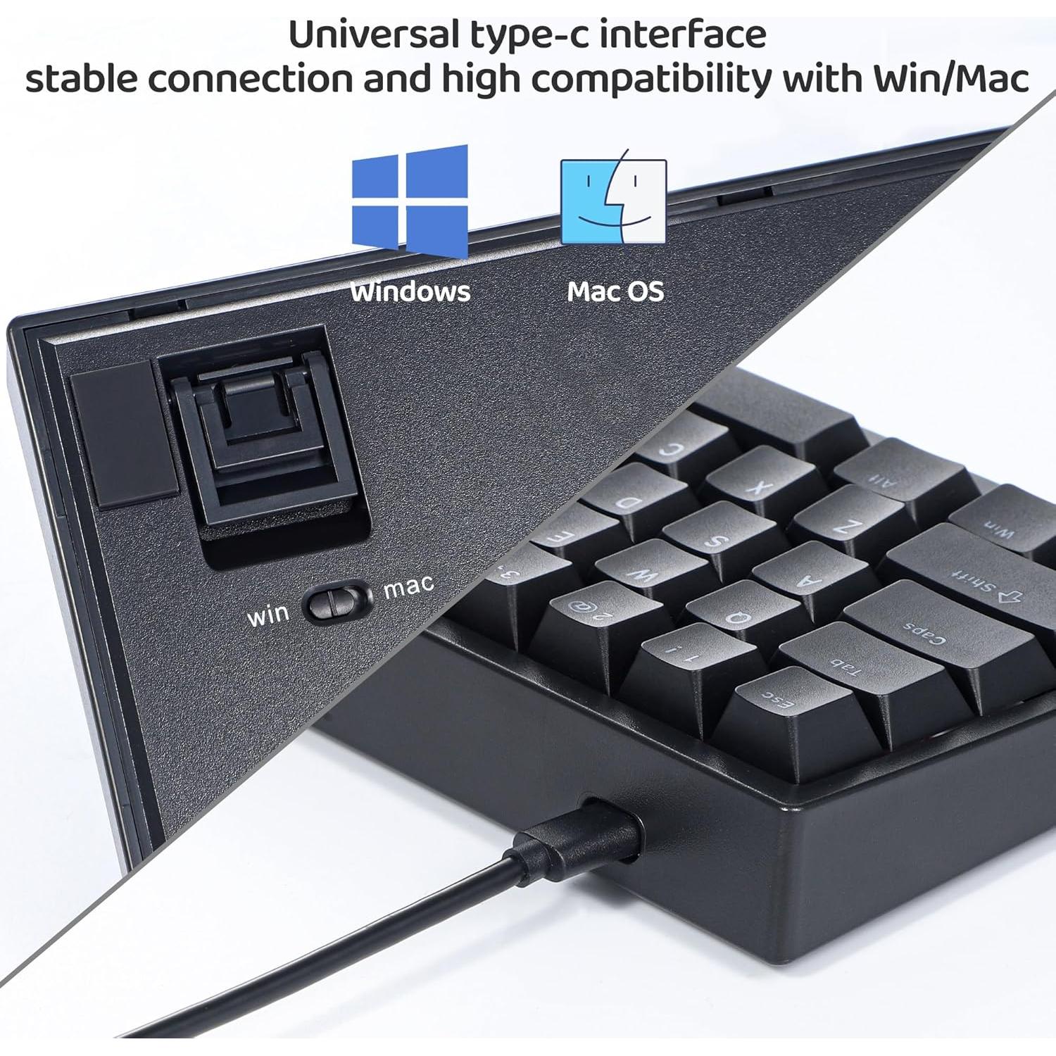 Teclado Mecánico BOYI 66Pro 65% RGB Hot-Swap Negro