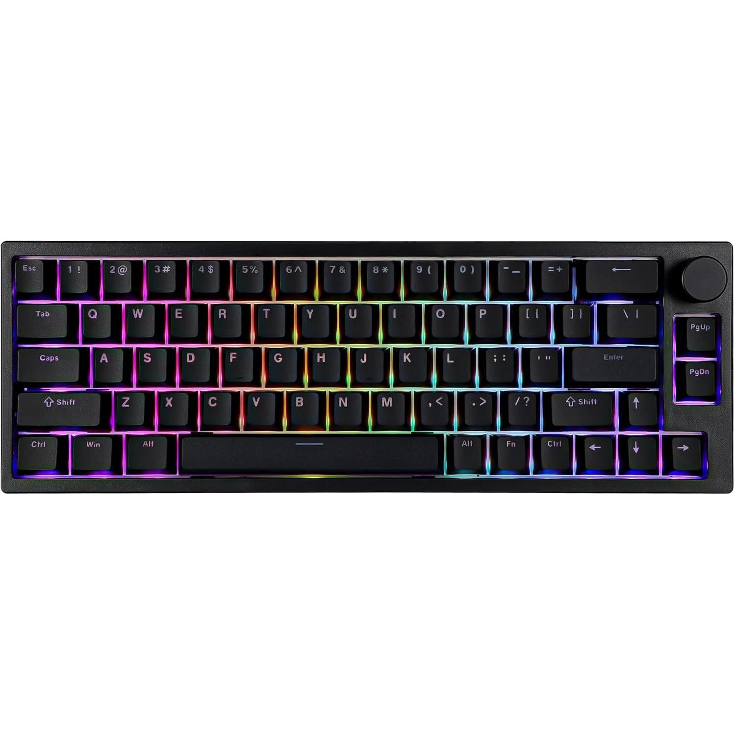Teclado Mecánico BOYI 66Pro 65% RGB Hot-Swap Negro
