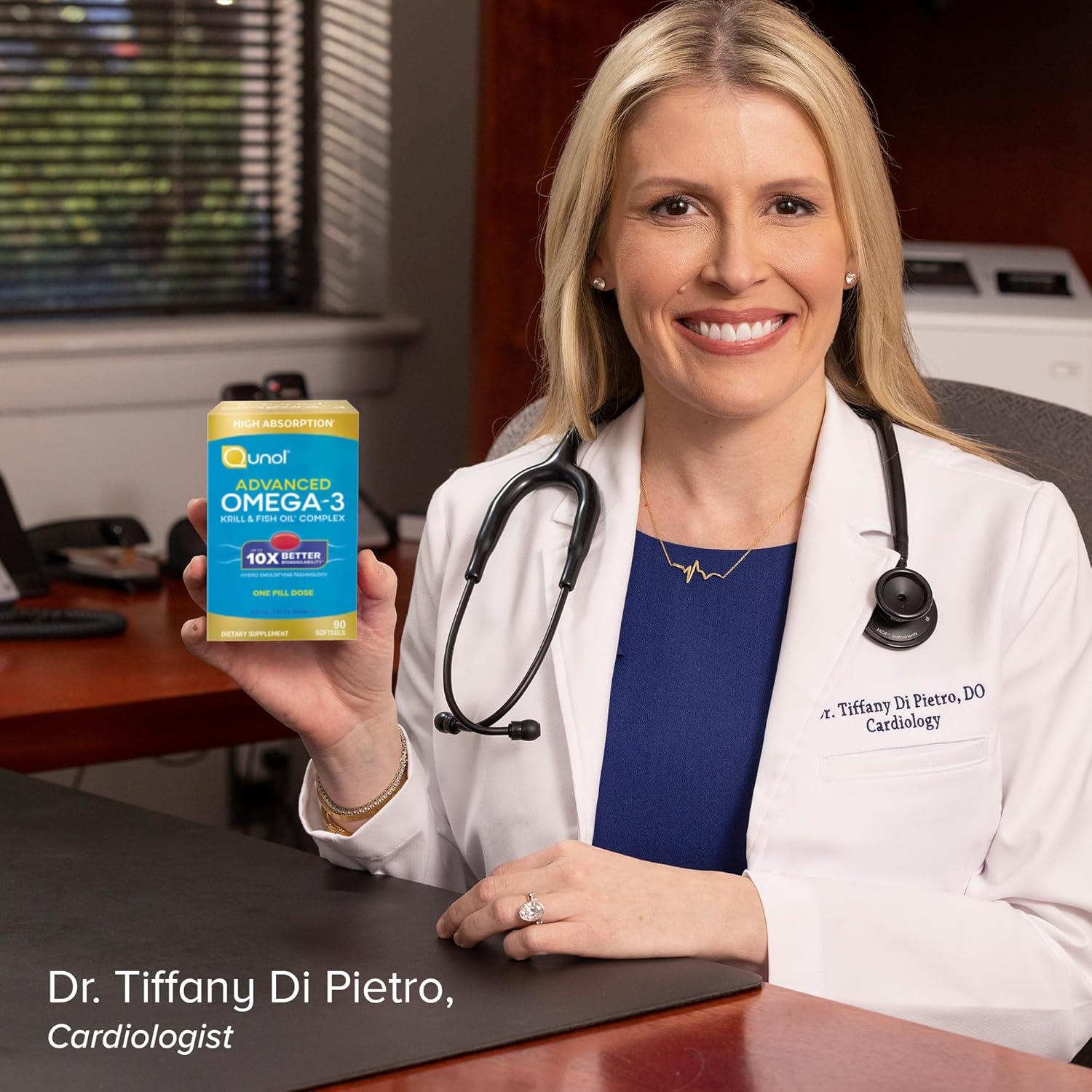 Qunol Omega 3 Avanzado 90 Cápsulas 250mg EPA DHA Salud