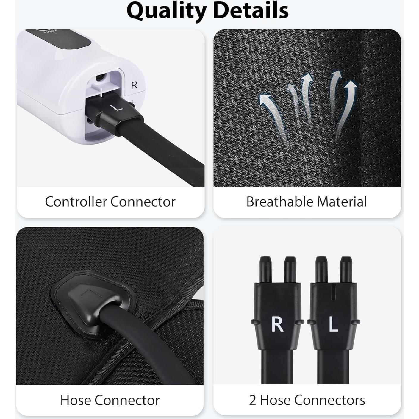 Masajeador de Piernas CINCOM CM-018A para Circulación y Alivio