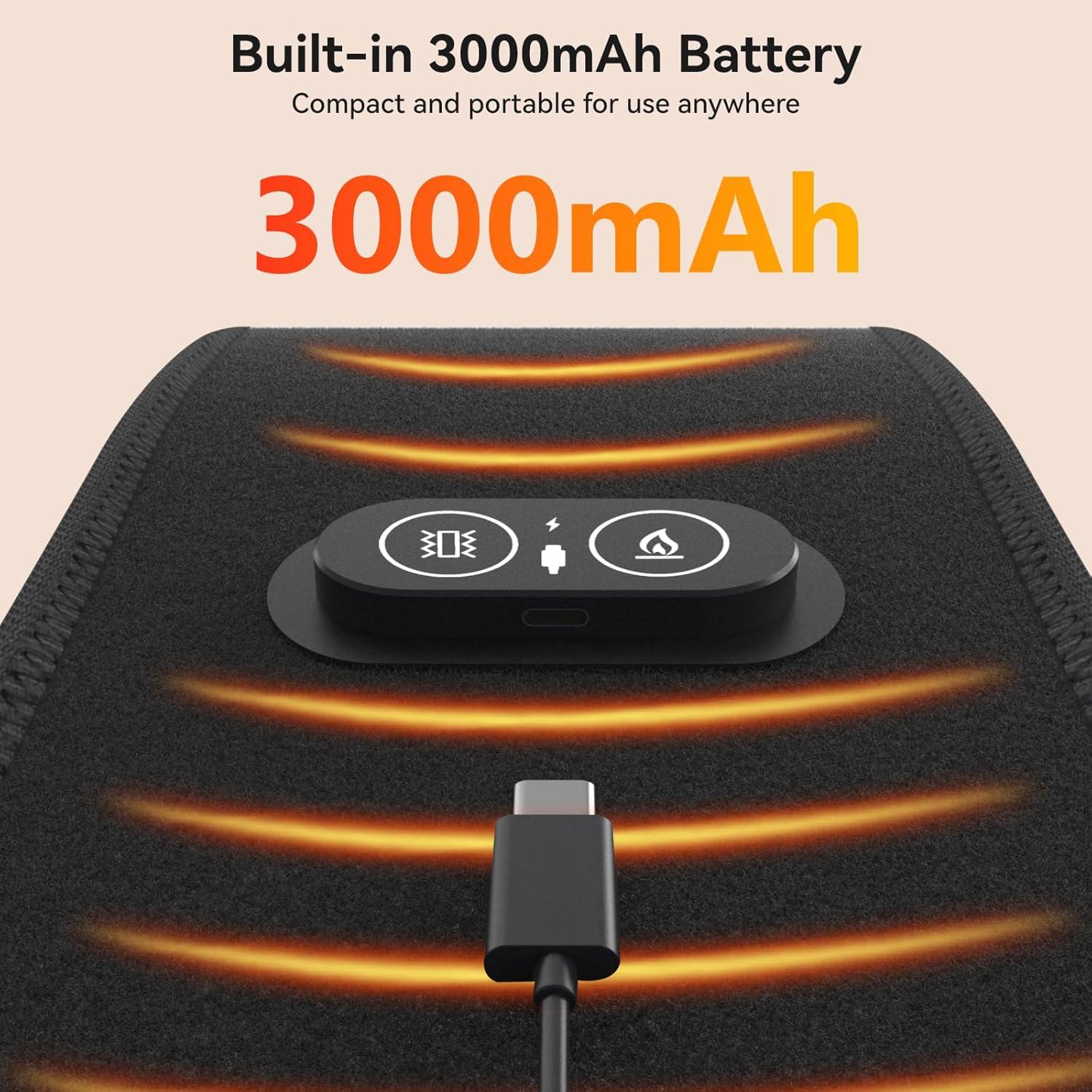 Almohadilla Térmica Inalámbrica Carecomfi para Muñeca 3000mAh