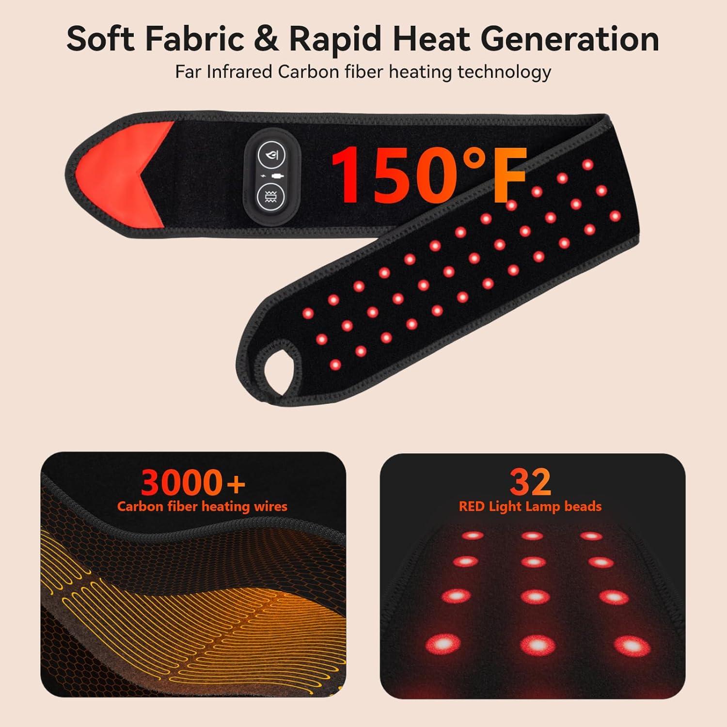 Almohadilla Térmica Inalámbrica Carecomfi para Muñeca 3000mAh