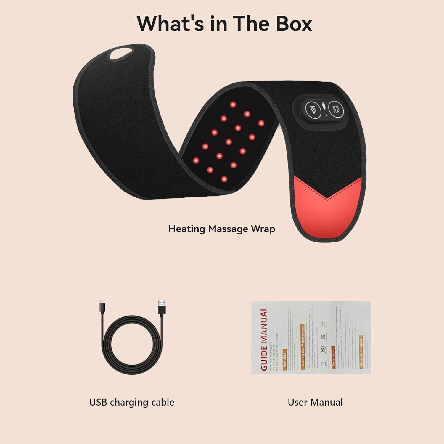 Almohadilla Térmica Inalámbrica Carecomfi para Muñeca 3000mAh