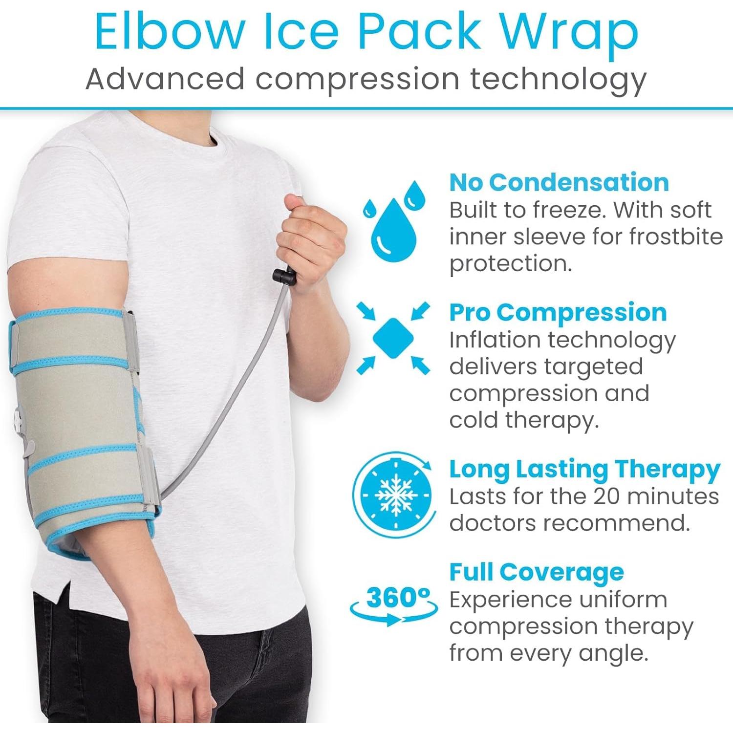 Envoltura de Compresión para Codo Vive - Alivio Dolor y Recuperación