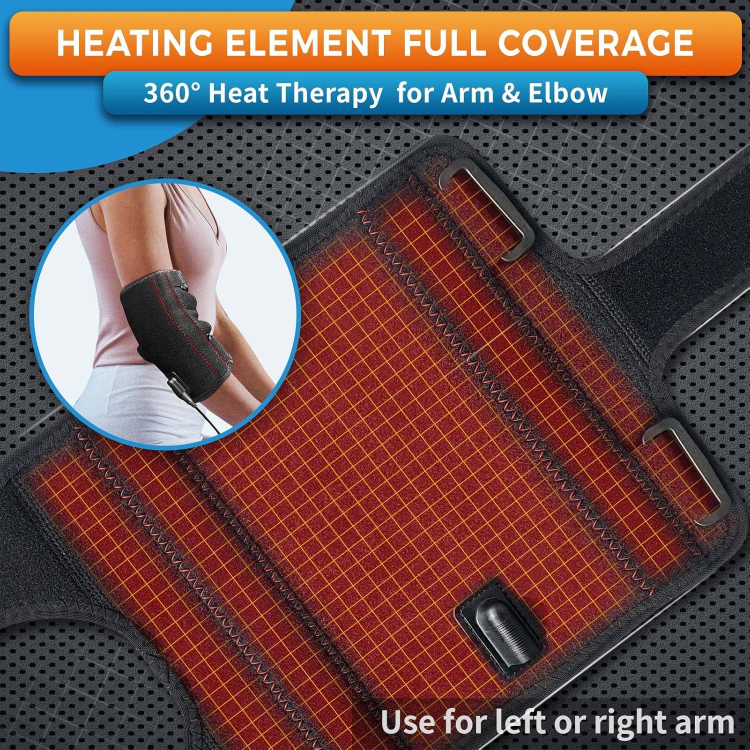 Faja de Codo Calefaccionada Sticro para Tendinitis y Alivio