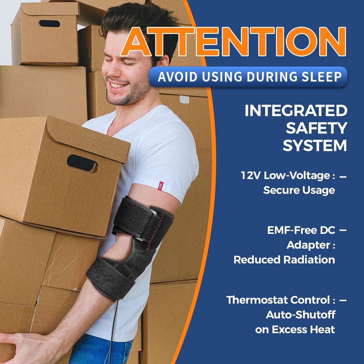 Almohadilla Térmica para Codo CHEROO con Calentamiento Dual