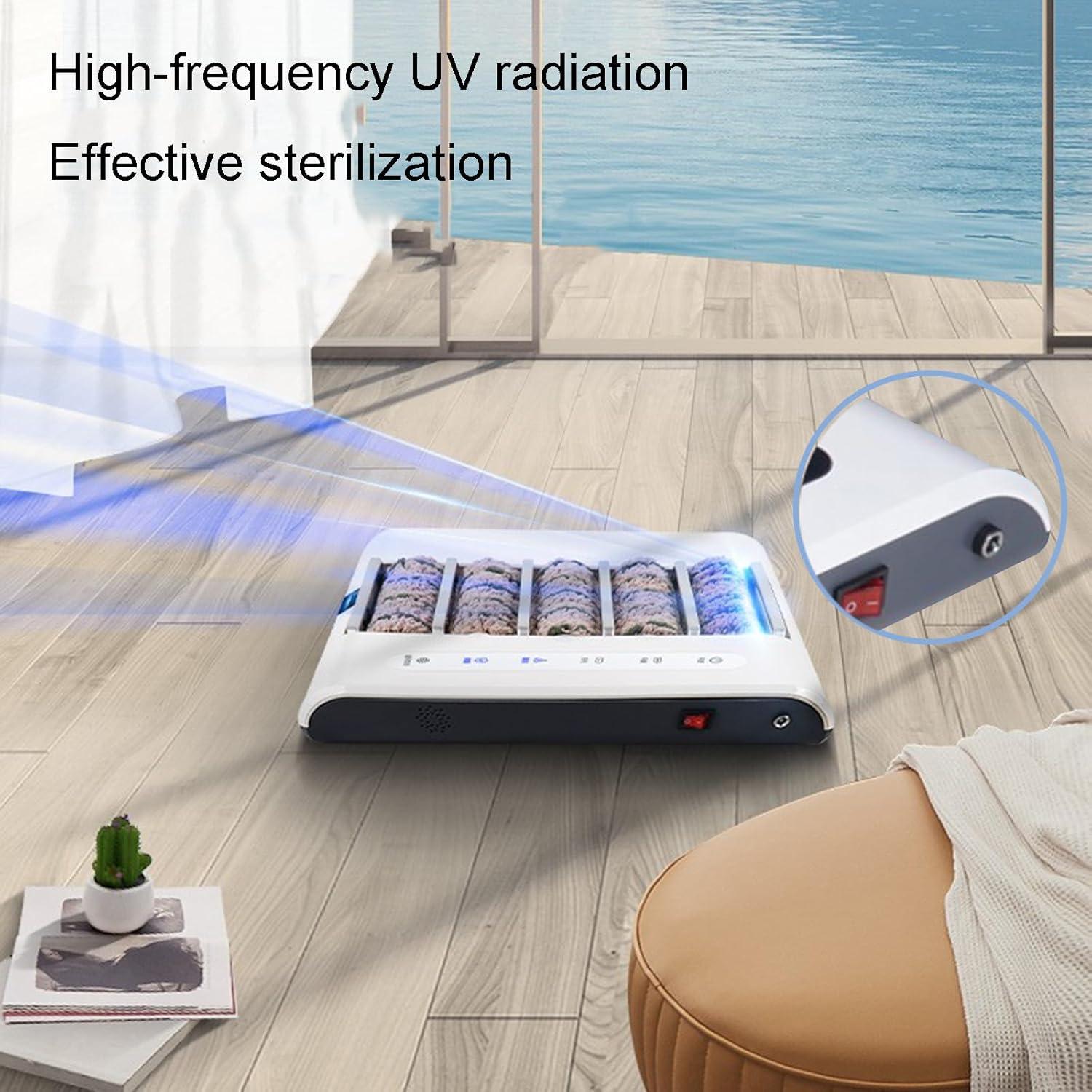 Limpiador de Suelas Automático Recargable 1000PA Blanco