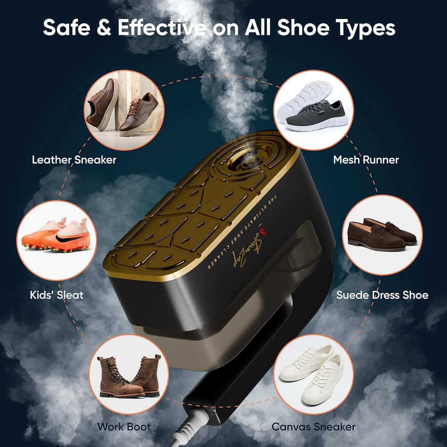 Limpiador de Vapor SteamZap para Zapatillas - 5 Accesorios