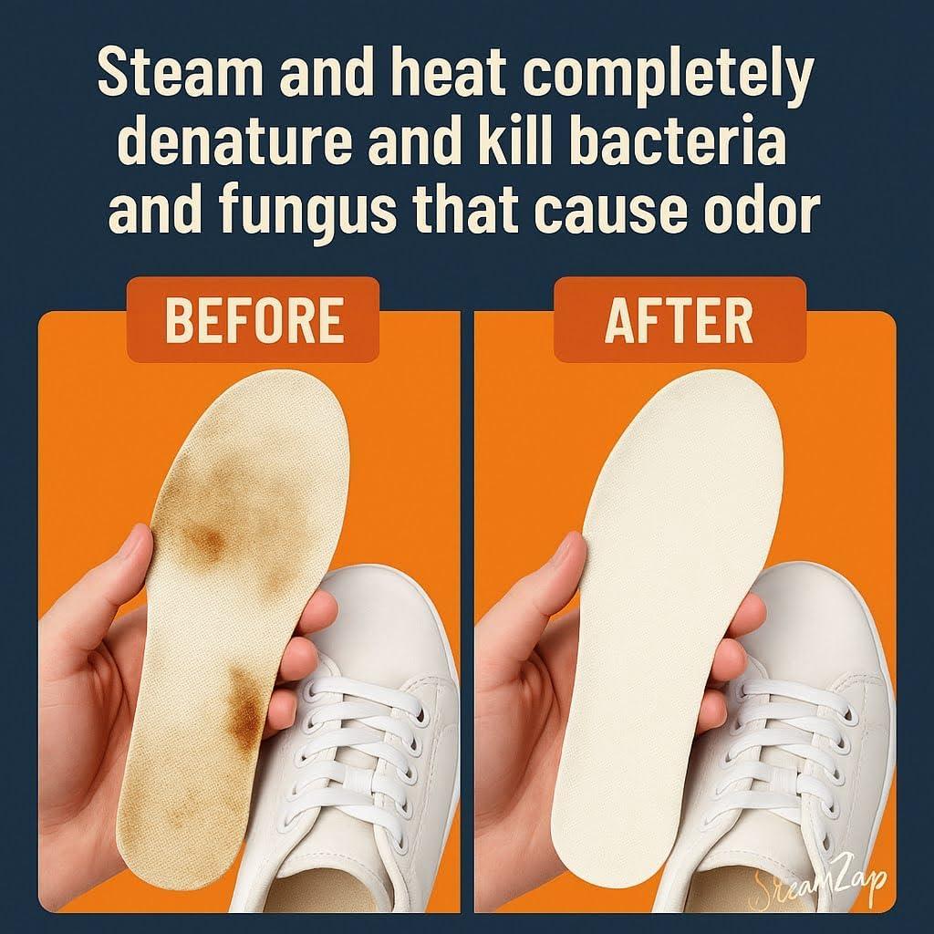 Limpiador de Vapor SteamZap para Zapatillas - 5 Accesorios