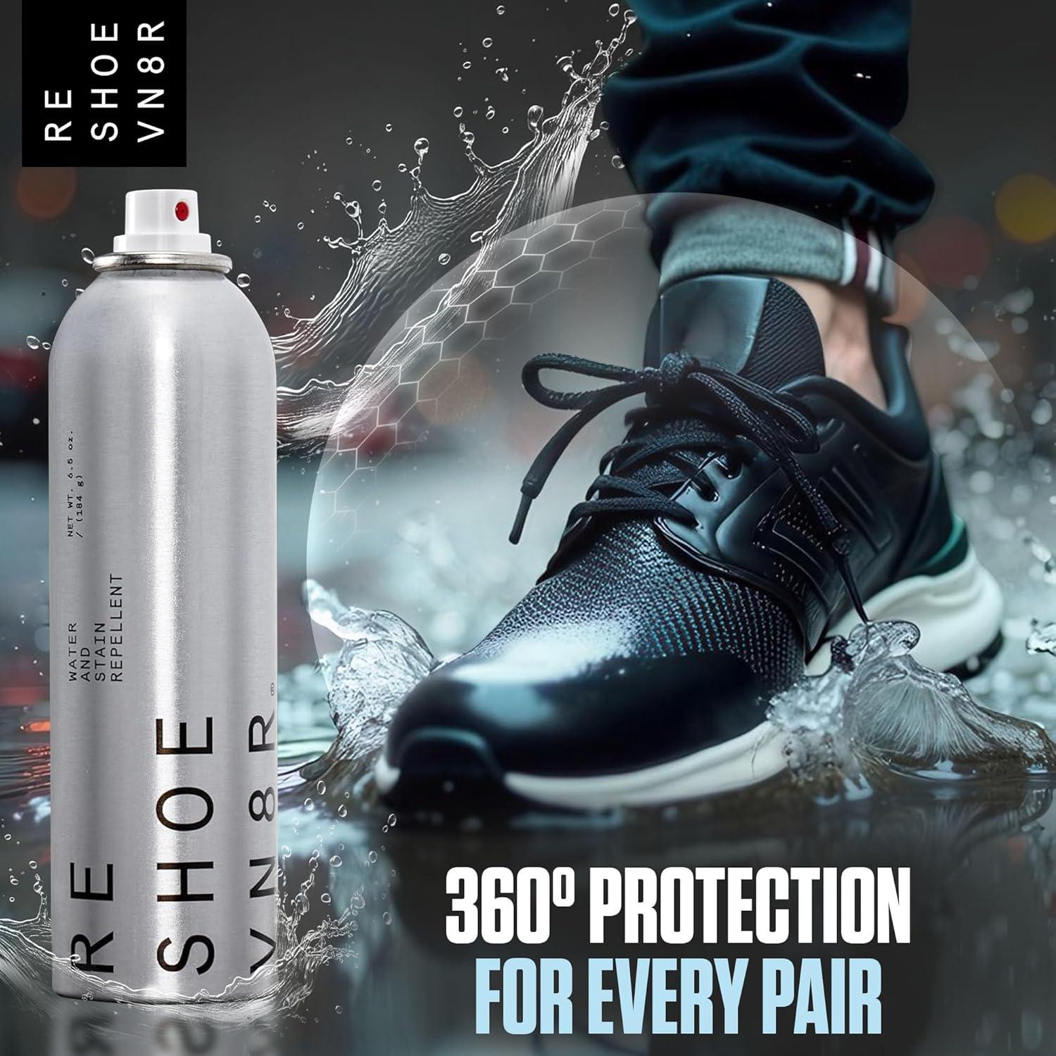 Spray Protector de Zapatos RESHOEVN8R 184ml - Impermeable y Antimancha