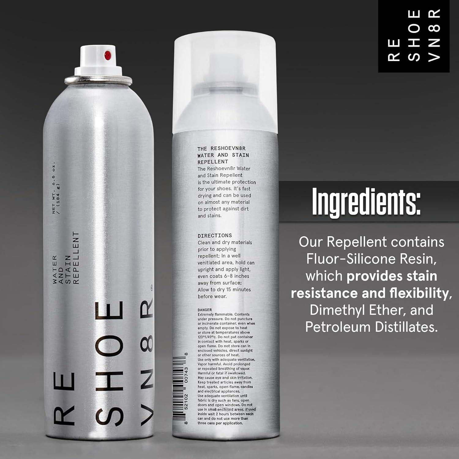 Spray Protector de Zapatos RESHOEVN8R 184ml - Impermeable y Antimancha