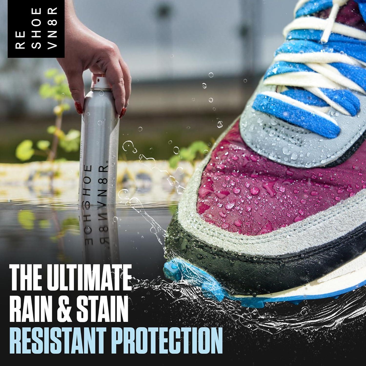 Spray Protector de Zapatos RESHOEVN8R 184ml - Impermeable y Antimancha