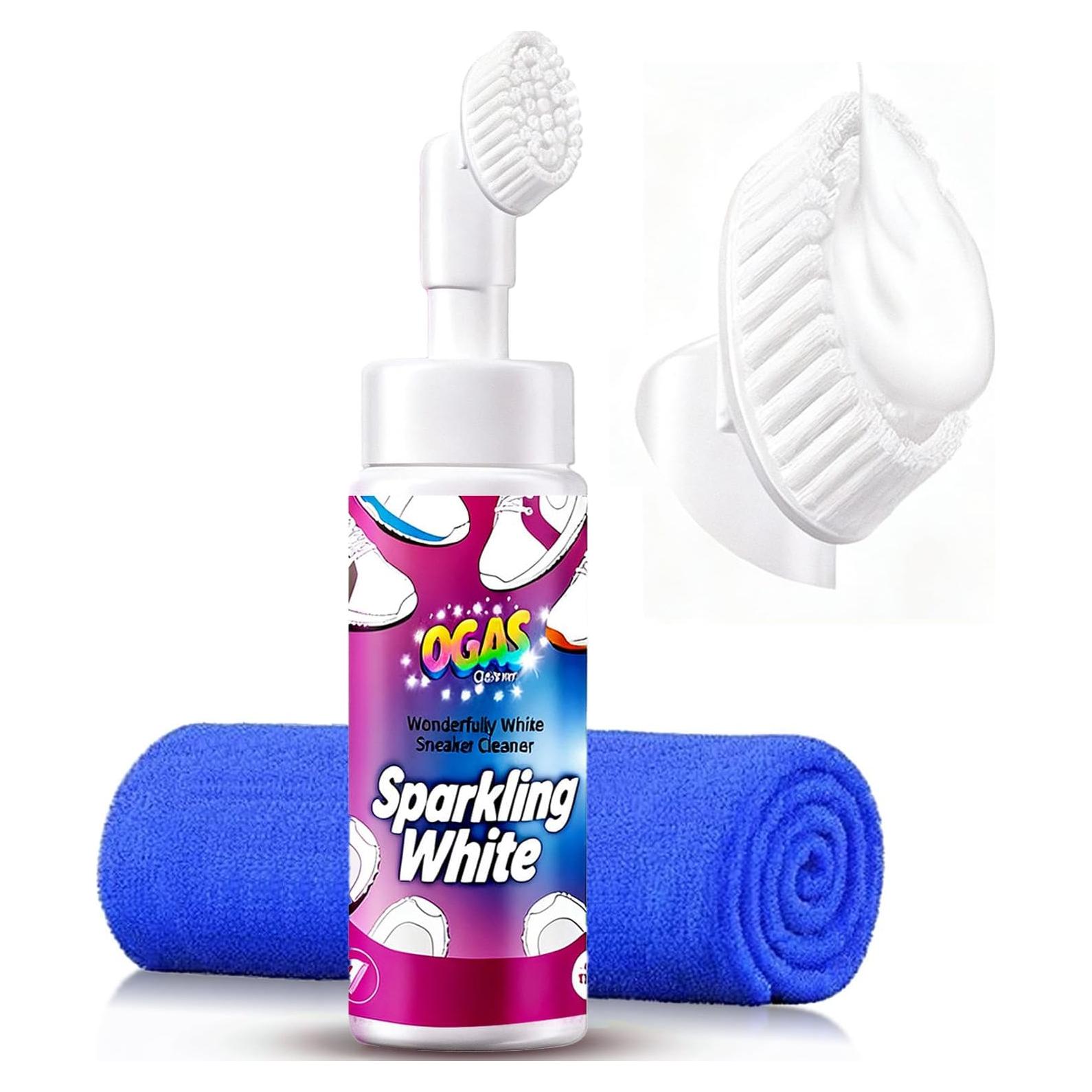 Limpiador de Zapatos Espuma 150ml - Kit de Limpieza Completo