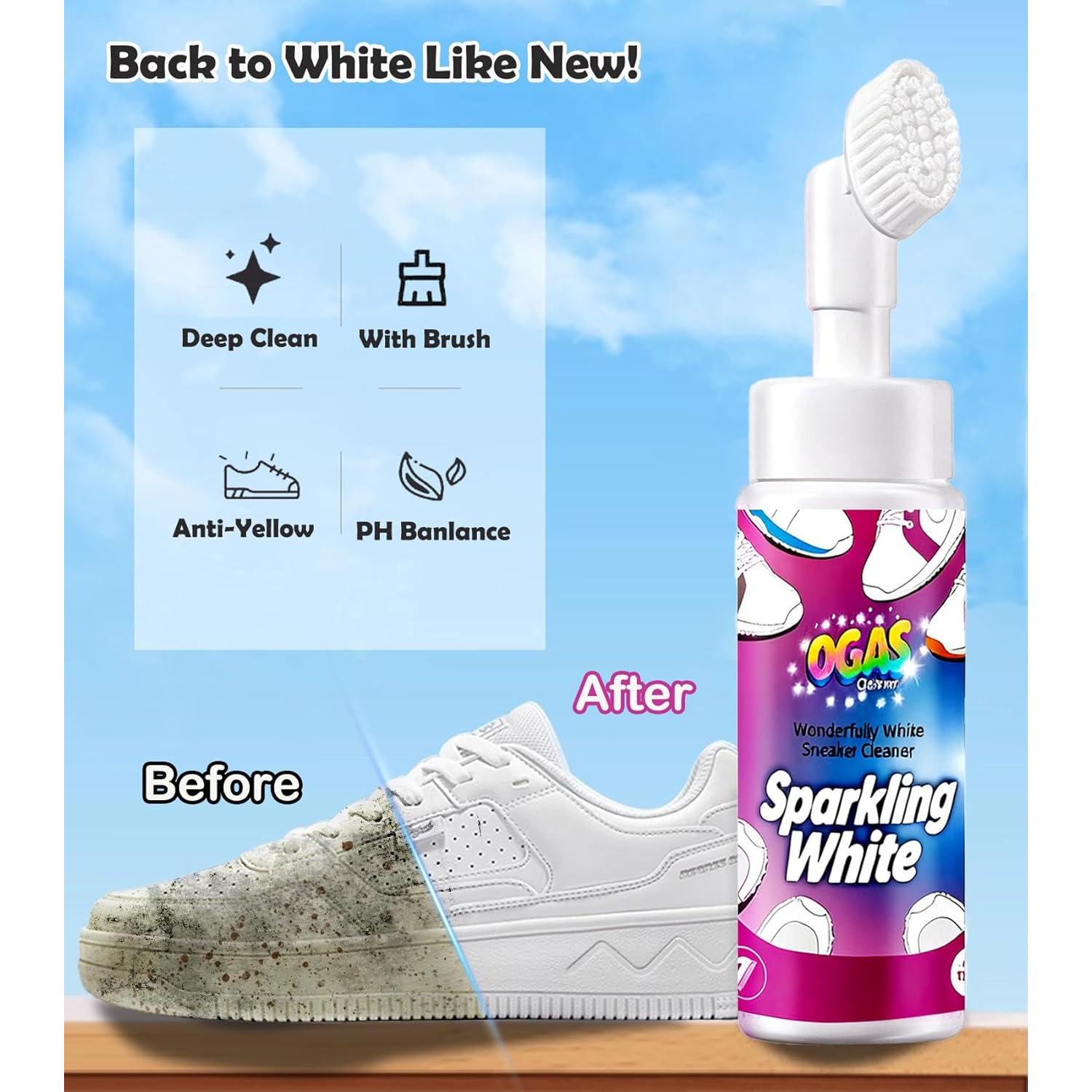 Limpiador de Zapatos Espuma 150ml - Kit de Limpieza Completo