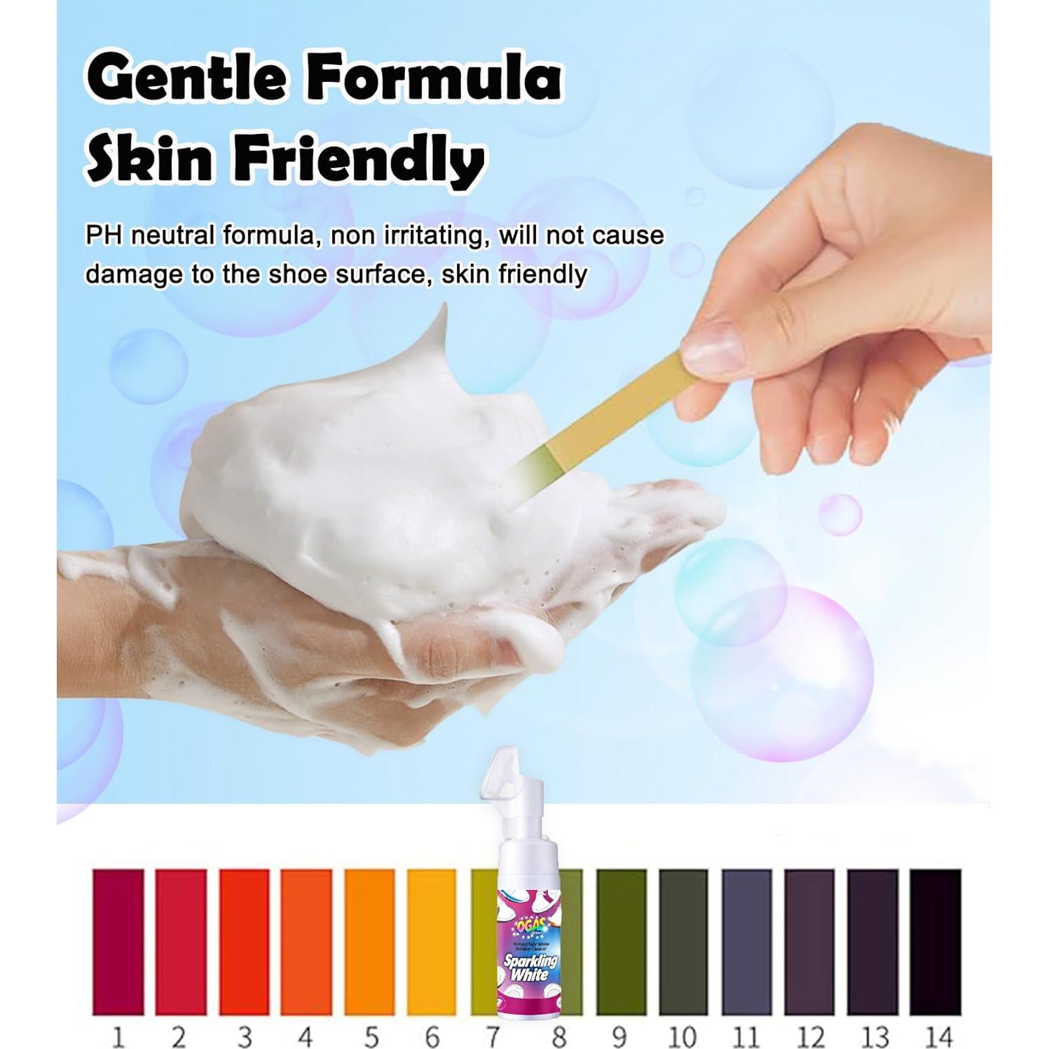 Limpiador de Zapatos Espuma 150ml - Kit de Limpieza Completo