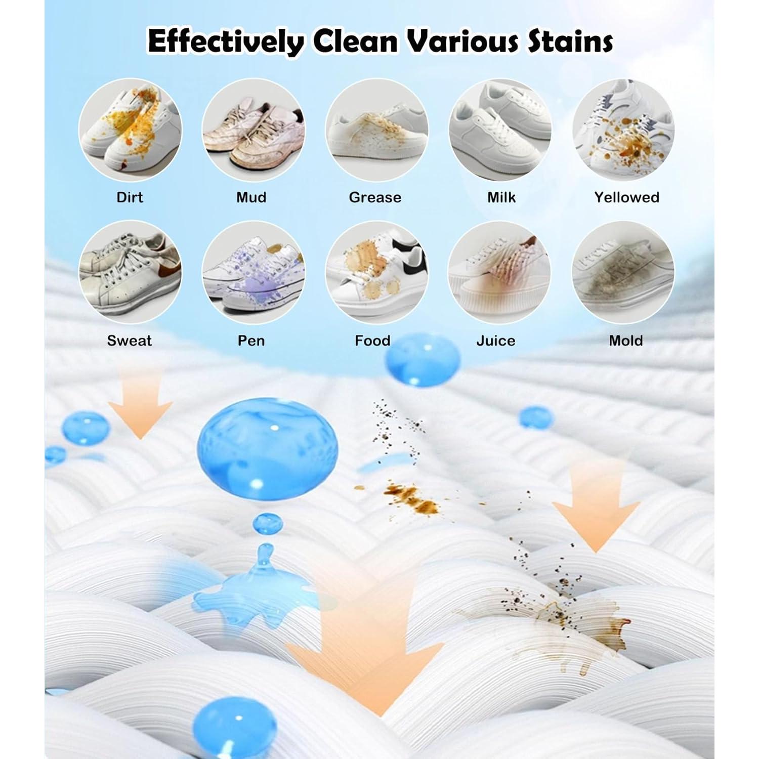 Limpiador de Zapatos Espuma 150ml - Kit de Limpieza Completo