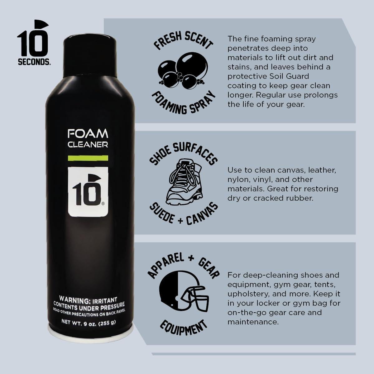 Limpiador de Espuma 10 Segundos Hickory para Zapatos y Tapicería