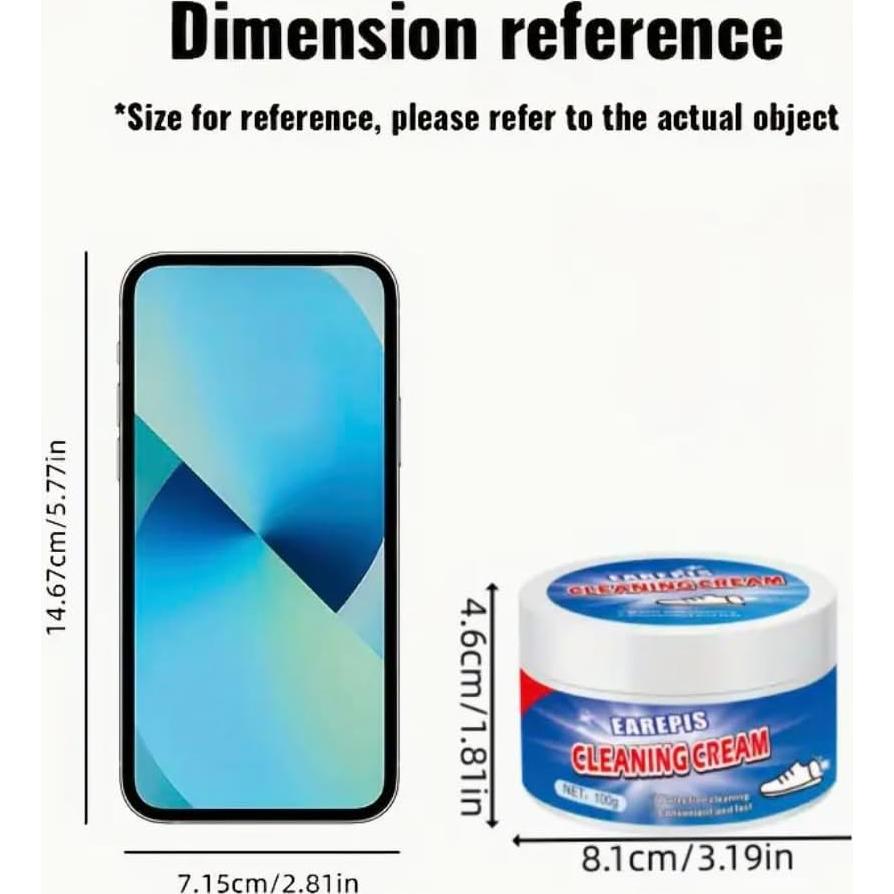 Limpiador de Zapatillas en Gel EAREPIS 100g Bicarbonato