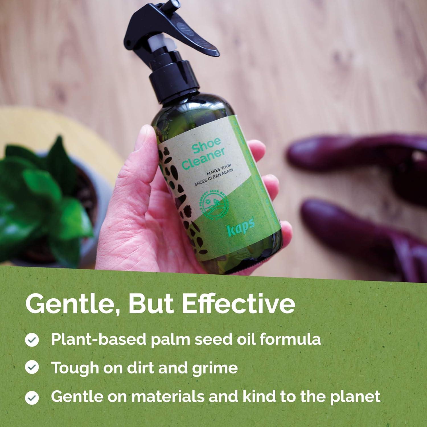 Limpiador de Zapatos Kaps 200 ml Ecológico Unisex Negro